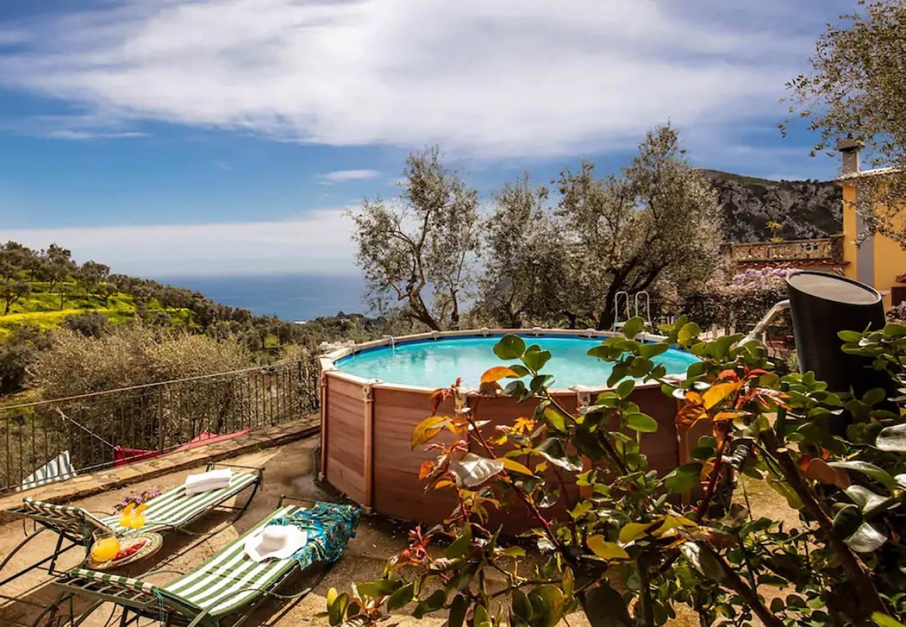 Villa a Massa Lubrense - Villa Simba with sea view and private pool