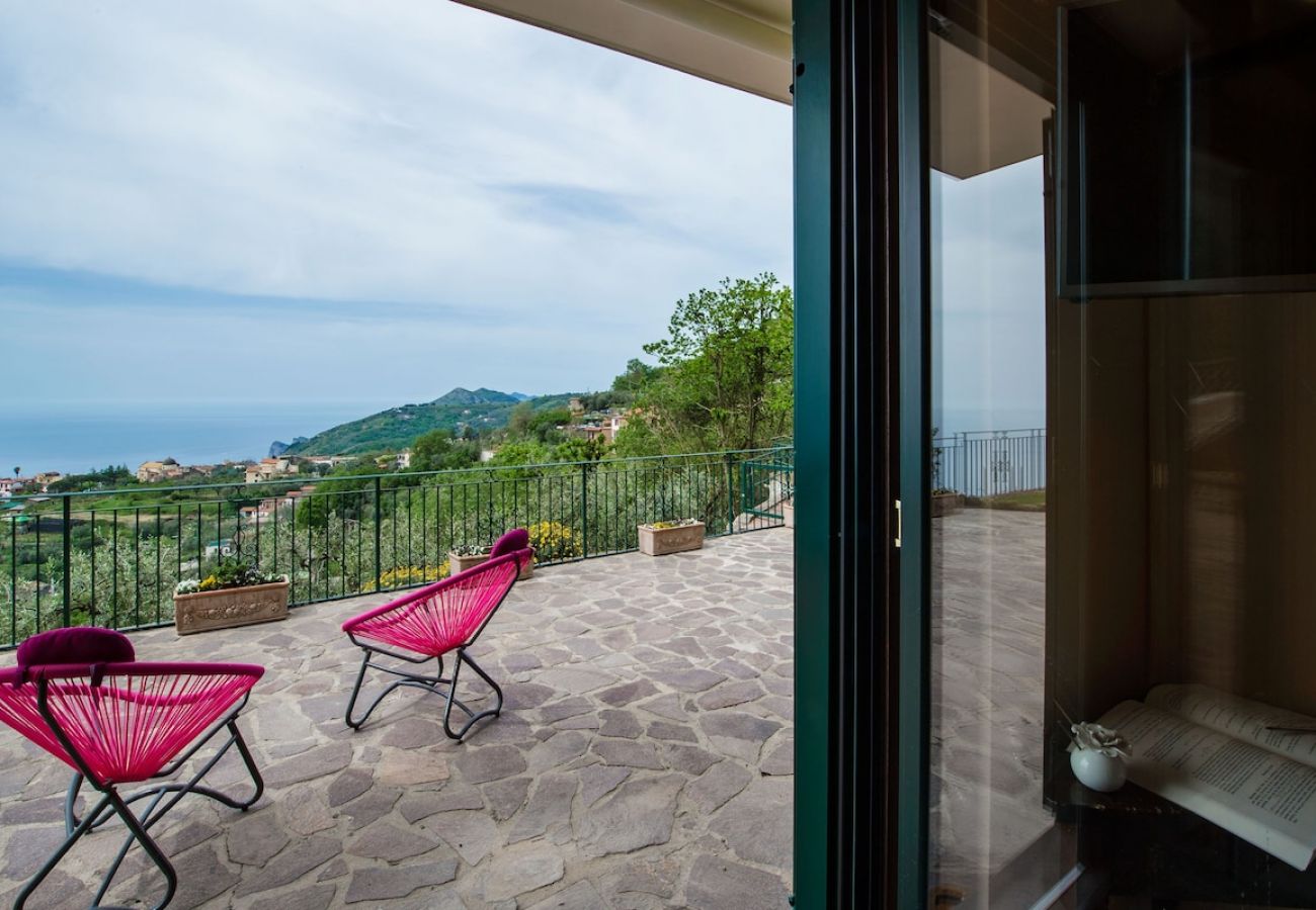 Villa a Massa Lubrense - Villa Turtle with sea view and  private pool