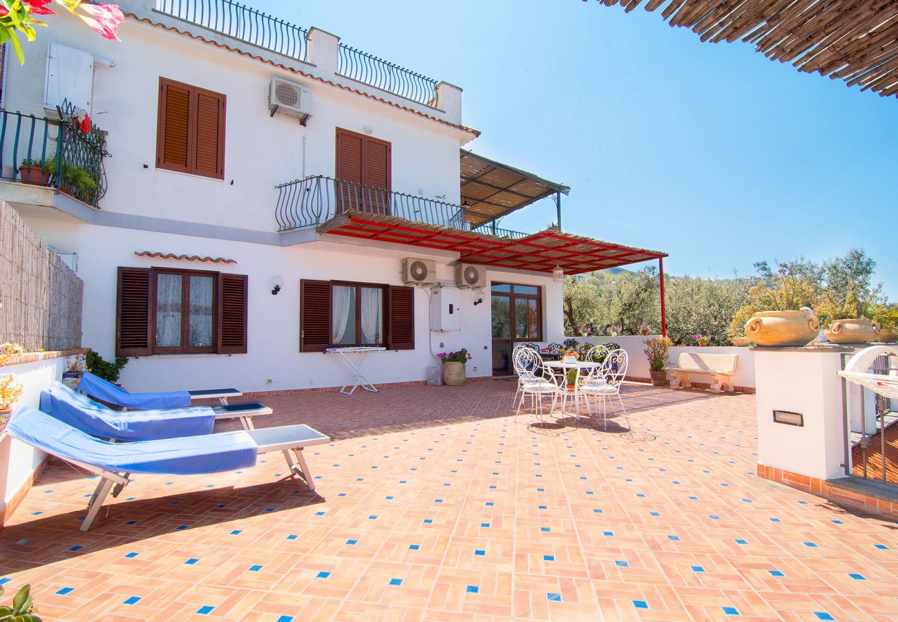 House in Massa Lubrense - Casa Tatano with private pool,sea view