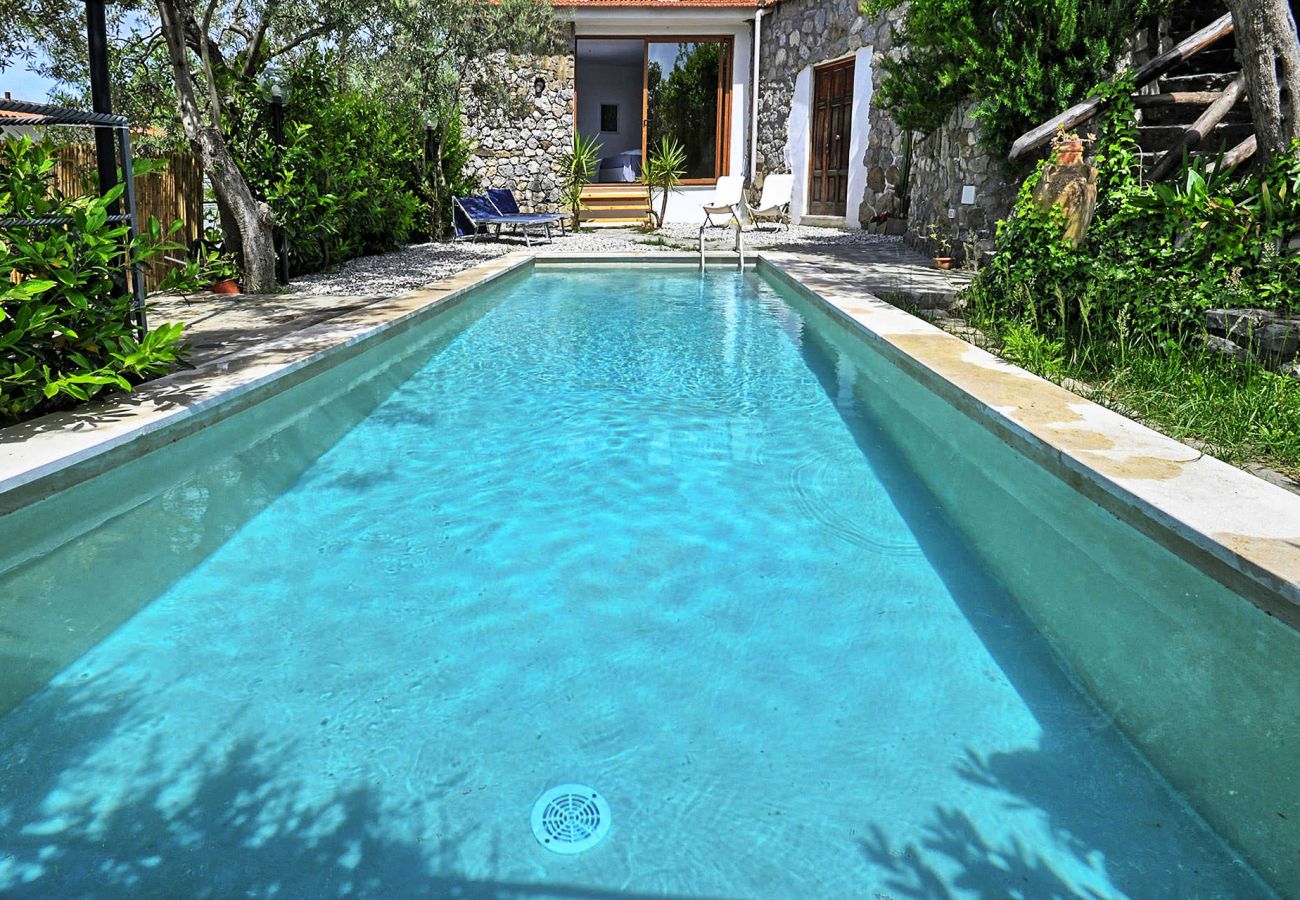 House in Massa Lubrense - Casa Tatano with private pool,sea view