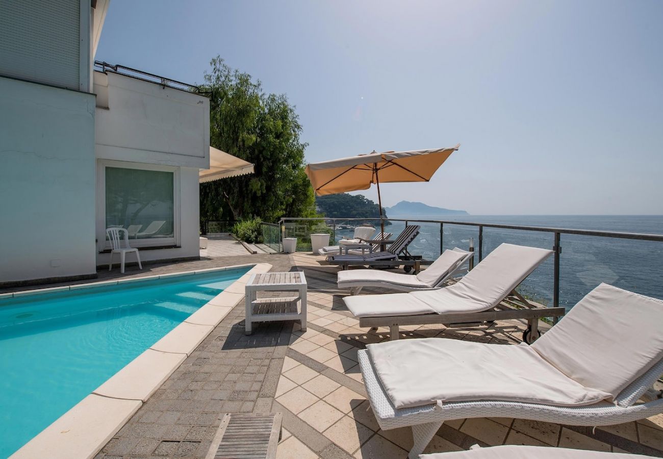 Villa in Massa Lubrense - Villa Karim with pool and amazing sea view